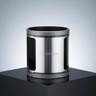 Cylinderliner nummer 65012010049 Motor Cylinderliner geschikt voor MAN DOOSAN-motoren in zilveren zwarte en grijze kleuren